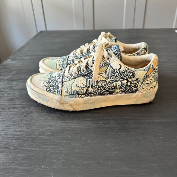 Vans "Vincent Van Gogh x Vans Old Skool" Sneaker - Women's 7.5 - Picture 8 of 10